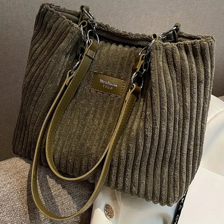 Emma™ | Sac Tote Côtelé