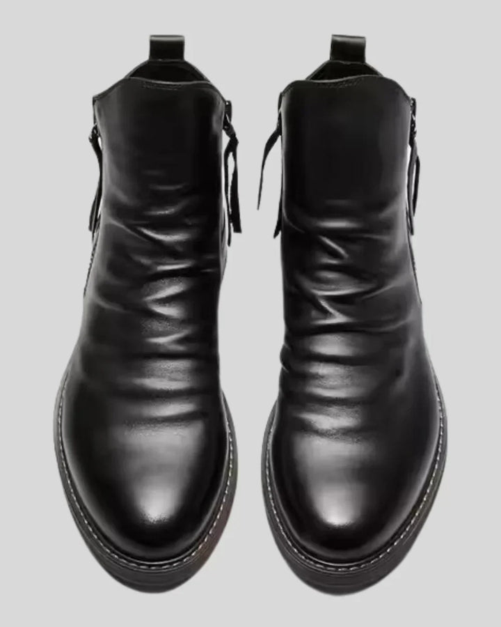 Fabrice™ - Bottines met Fermeture Éclair Latérale