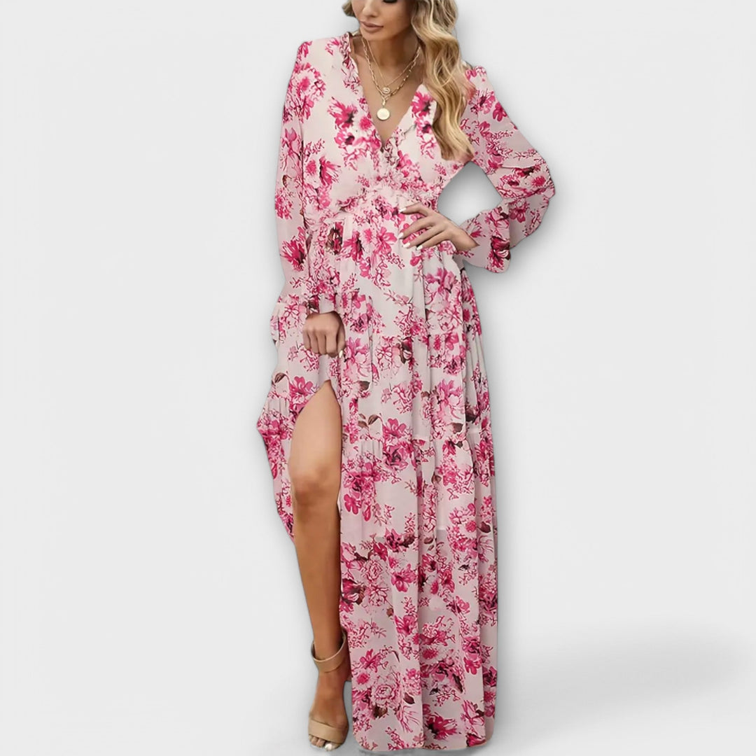 Mette™ | Robe Longue Élégante