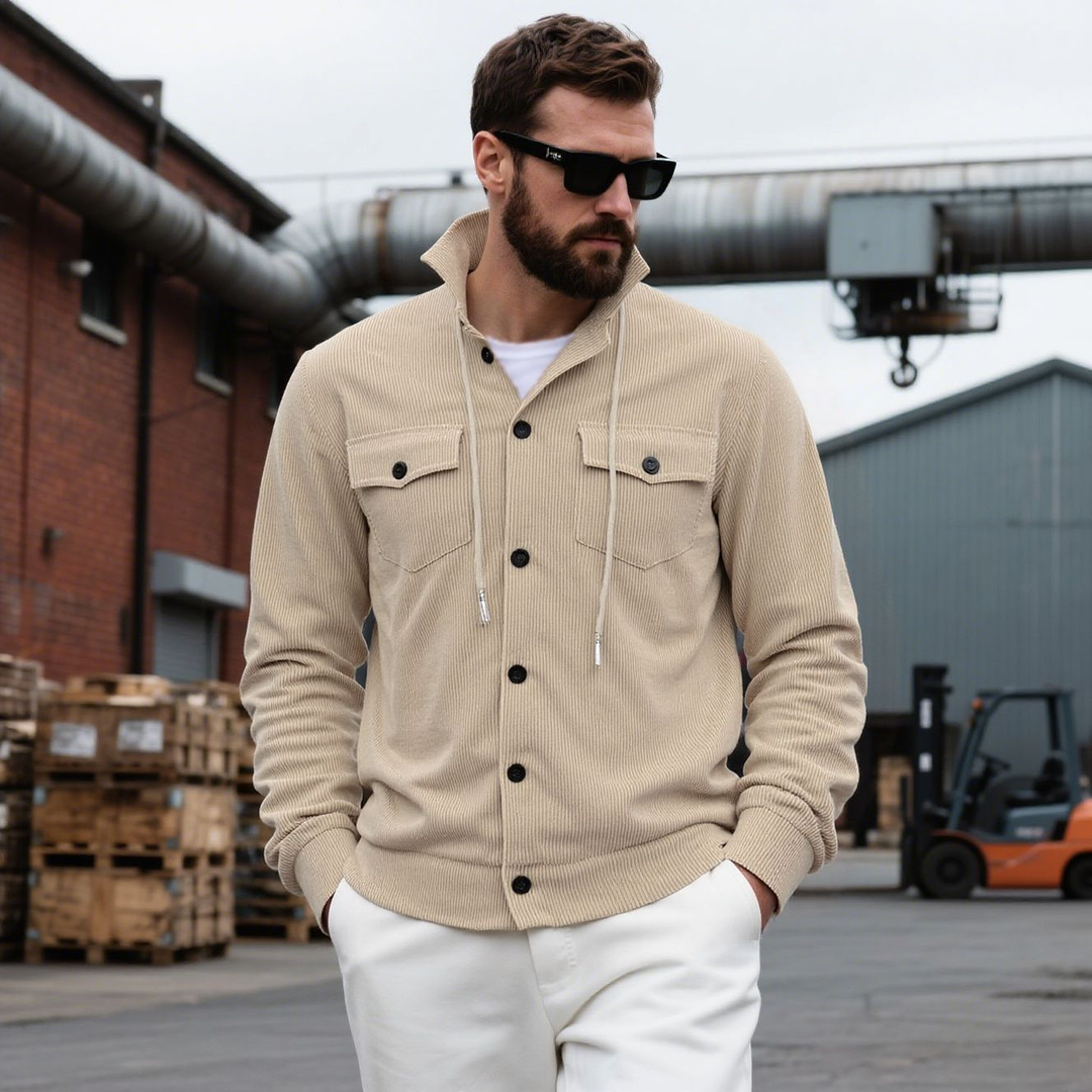 Bruno™ | Veste en velours côtelé avec boutons