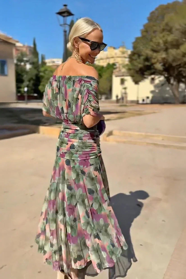 Claire | Robe Maxi de Fête Élégante à Col V