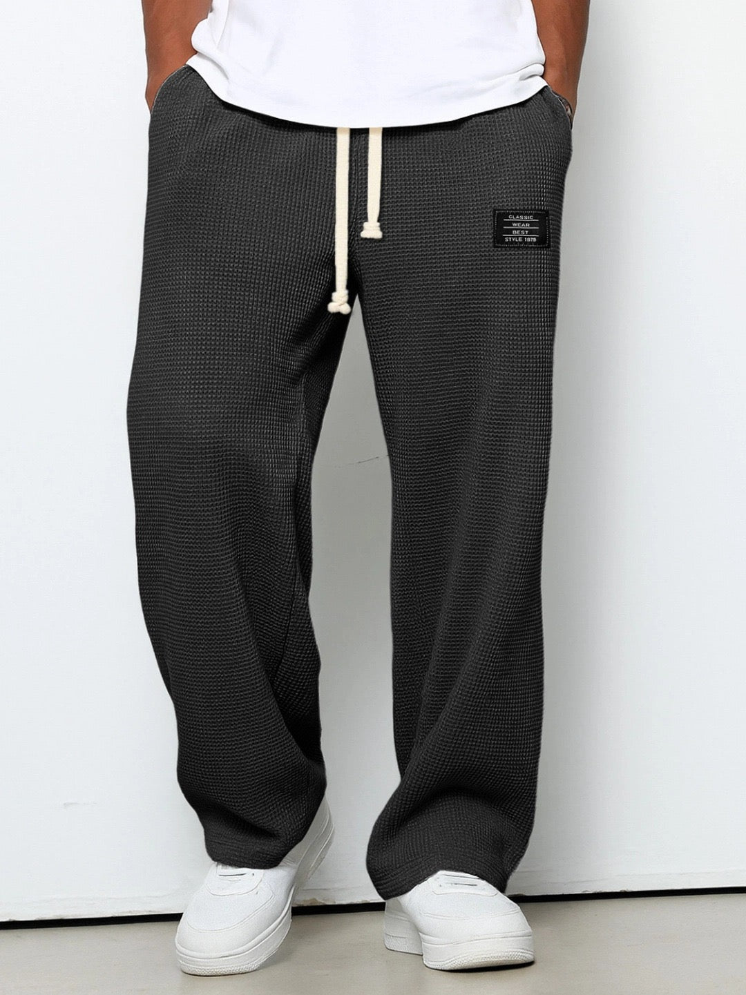 Samuel | Pantalon Large Avec Taille Ajustable