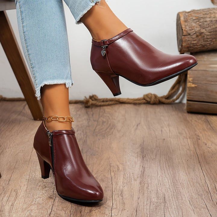 Florianne | Bottines Chic à Talon Confort