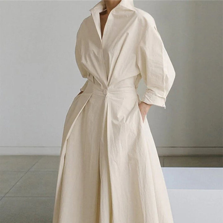 Béatrice™ | Robe longue fluide & flatteuse