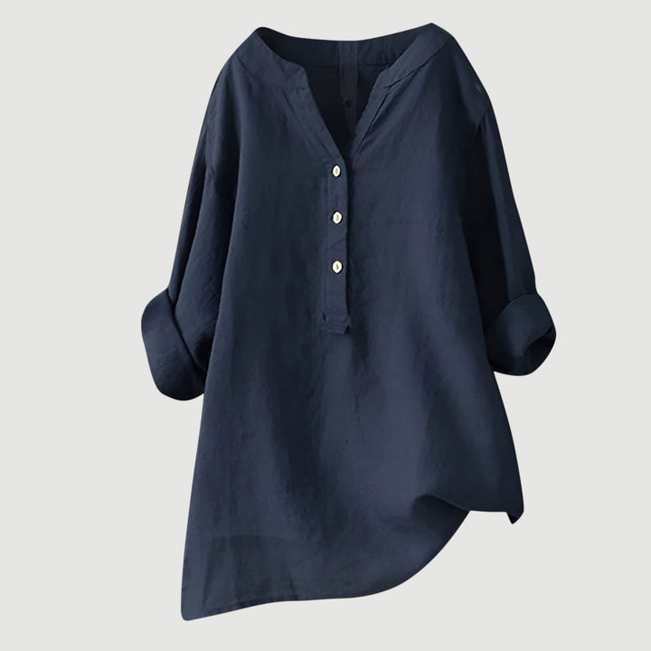 Freja™ | Blouse femme en lin légère et confortable