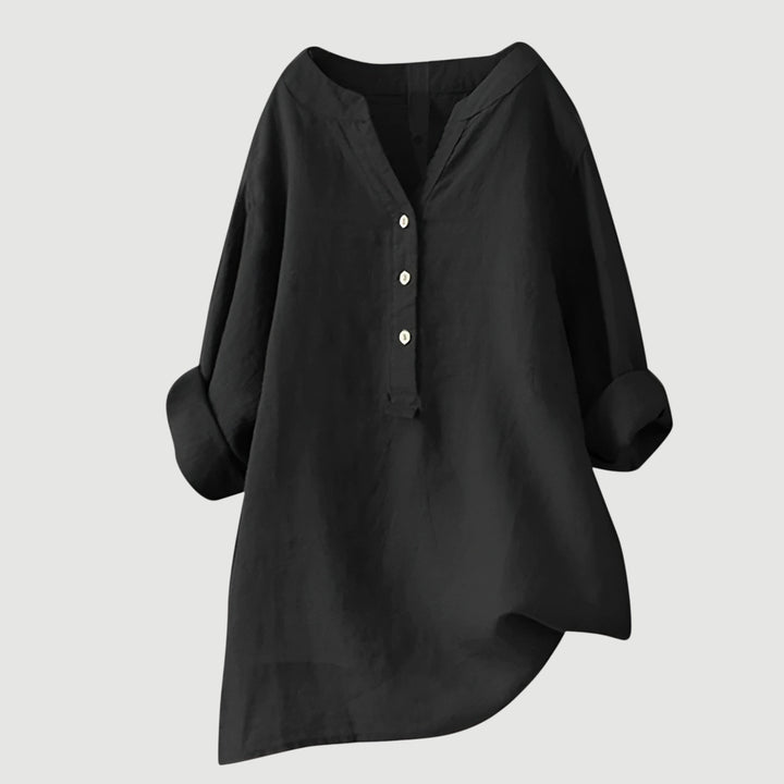 Freja™ | Blouse femme en lin légère et confortable