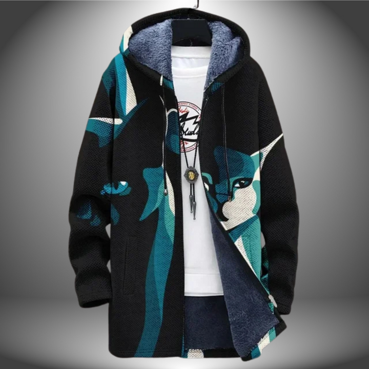 Félinité - Manteau Long en Peluche